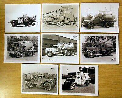 Vintage Cement truck collage